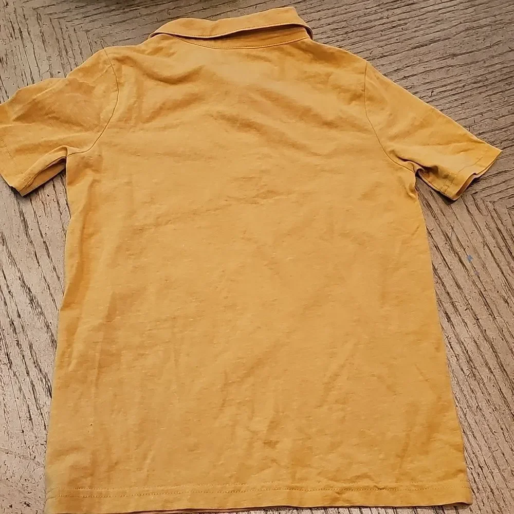 Carter's Mustard Yellow Kid's Polo Shirt Size 7